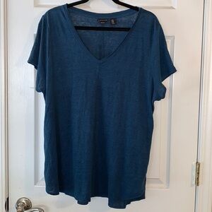 Tahari Linen Top.